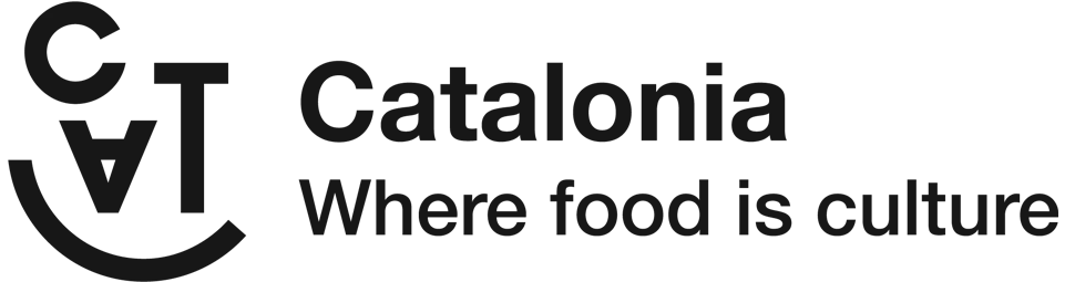 Logo catalonia where food is culture