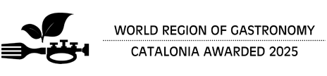 Logo world region of gastronomy catalonia